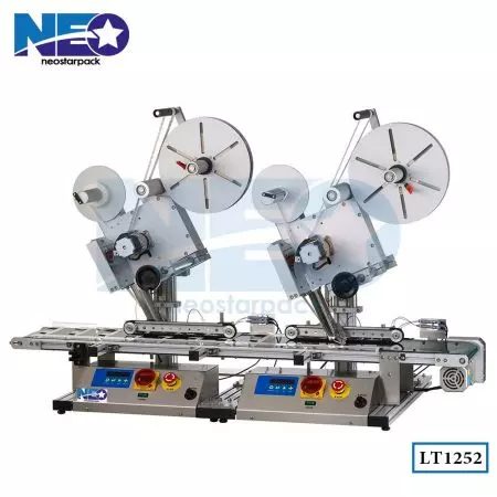 Tabletop Two-Sided Labeler (with two label applicator)